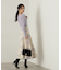 フラワージャガードドッキングワンピース　24AW