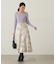 フラワージャガードドッキングワンピース　24AW