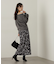リボン柄ナロースカート　24AW