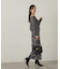 リボン柄ナロースカート　24AW