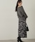 リボン柄ナロースカート　24AW
