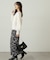 リボン柄ナロースカート　24AW
