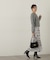 リボン柄ナロースカート　24AW