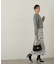 リボン柄ナロースカート　24AW