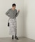 リボン柄ナロースカート　24AW