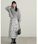 リボン柄ナロースカート　24AW