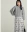 リボン柄ナロースカート　24AW