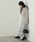 リボン柄ナロースカート　24AW