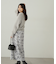 リボン柄ナロースカート　24AW