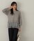 裾チュールニットチュニック　24AW