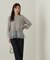 裾チュールニットチュニック　24AW