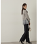 裾チュールニットチュニック　24AW
