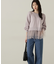 裾チュールニットチュニック　24AW