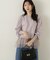 裾チュールニットチュニック　24AW