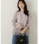 裾チュールニットチュニック　24AW