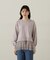裾チュールニットチュニック　24AW