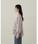 裾チュールニットチュニック　24AW
