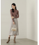 ミックスツイードタイトスカート　24AW