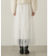 ギャザーレーススカート　24AW