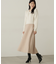 ふわふわラメニットドッキングワンピース　WEB限定カラー：ベージュ　24AW