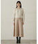 ふわふわラメニットドッキングワンピース　WEB限定カラー：ベージュ　24AW