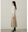 ふわふわラメニットドッキングワンピース　WEB限定カラー：ベージュ　24AW