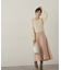 ふわふわラメニットドッキングワンピース　WEB限定カラー：ベージュ　24AW