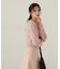 ふわふわラメニットドッキングワンピース　WEB限定カラー：ベージュ　24AW