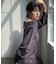《EDIT COLOGNE》裾レース付きニットワンピース　WEB限定