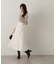 サイドリボンフレアスカート