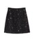 ビジューツイードミニスカート