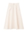 フロントファスナーフレアスカート