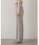 センタープレスストレートパンツ