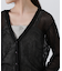 透かし編みミドルカーディガン
