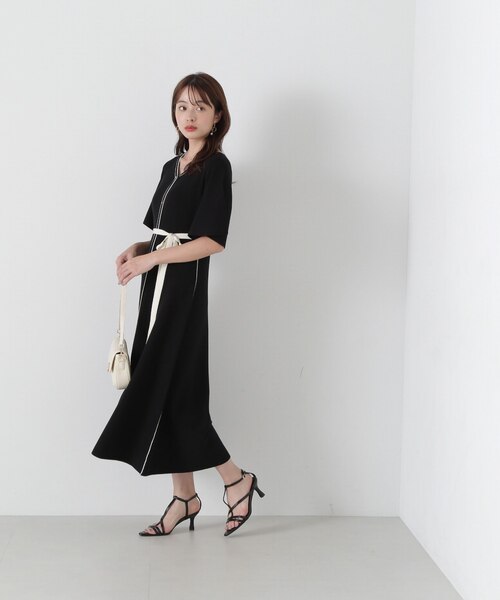合馬公式アカウント1 ✨希少✨ ニット ワンピース 金ボタン 金ボタンニットワンピース|プロポーションボディドレッシングの