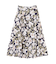 ニュアンスフラワースカート