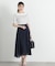 アシメラッフルフレアスカート