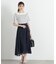 アシメラッフルフレアスカート