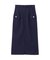 ポケット付きナロースカート