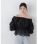 2wayオフショルフィッシュテールブラウス