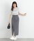 前スリットナロースカート