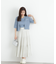 ギャザーティアードスカート