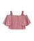 フリルバルーンブラウス