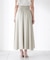 リボン付きロングフレアスカート