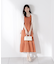 《EDIT COLOGNE》レース付きティアードワンピース