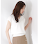 Vネック総針ニット