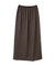 マットサテンスリットスカート