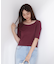 前後2wayフライスTシャツ