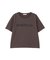 ＜ウォッシャブル＞ゴシックロゴTシャツ