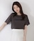 ＜ウォッシャブル＞ゴシックロゴTシャツ